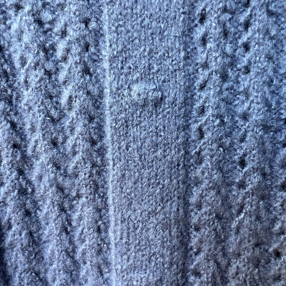 Active USA Blue Button Front Cardigan - NWT - Picture 7 of 12